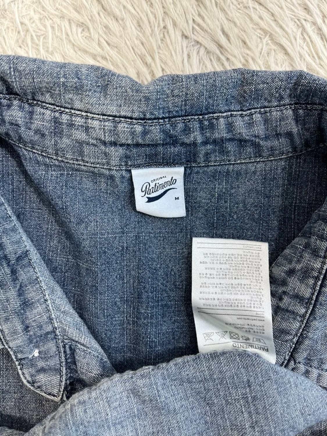 파르티멘토 데님 셔츠/#2724 상품이미지4