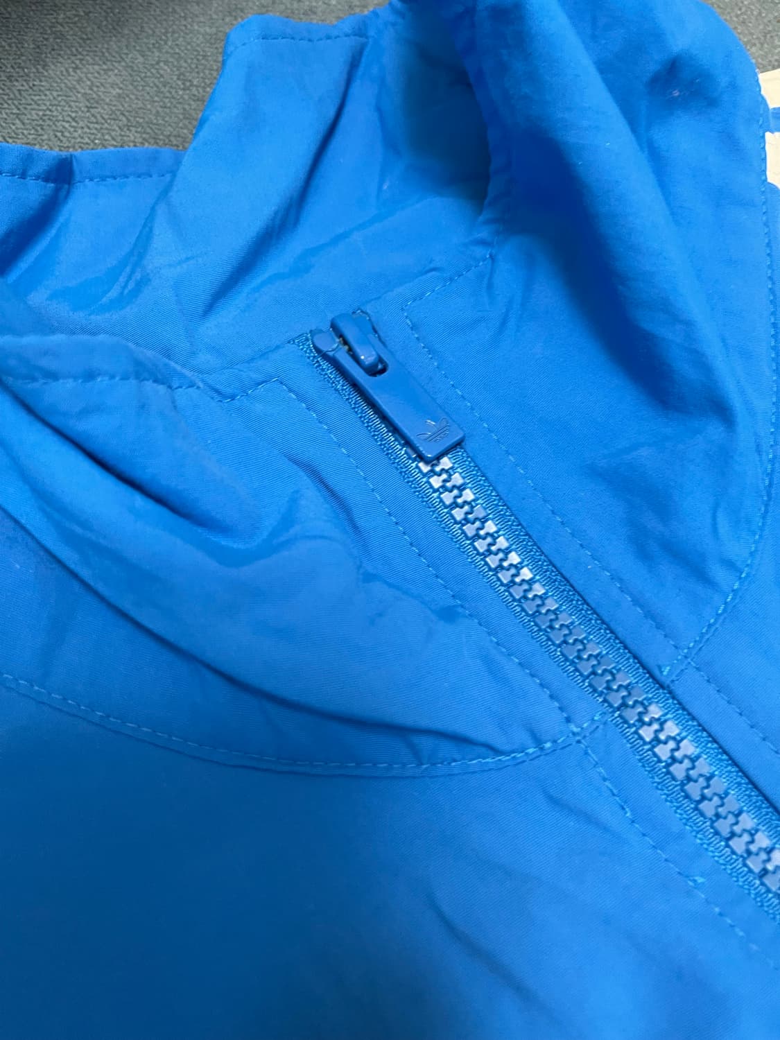 (새상품)아디다스 파이어버드 바람막이 블루 상품이미지3