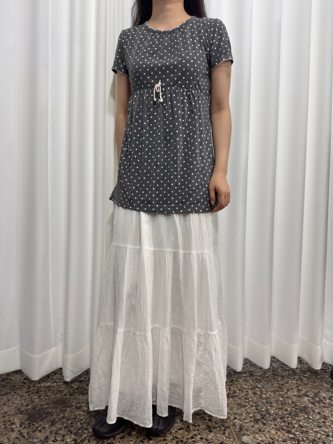 uniqlo mori long skirt 상품이미지2