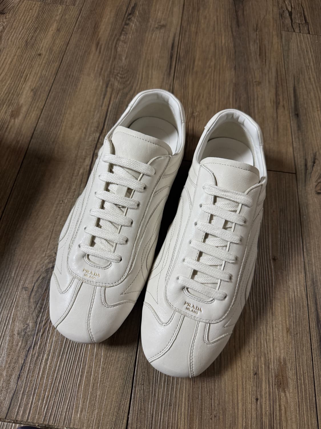프라다 26SS 몬테카를로 레더 스니커즈 9.5 상품이미지3