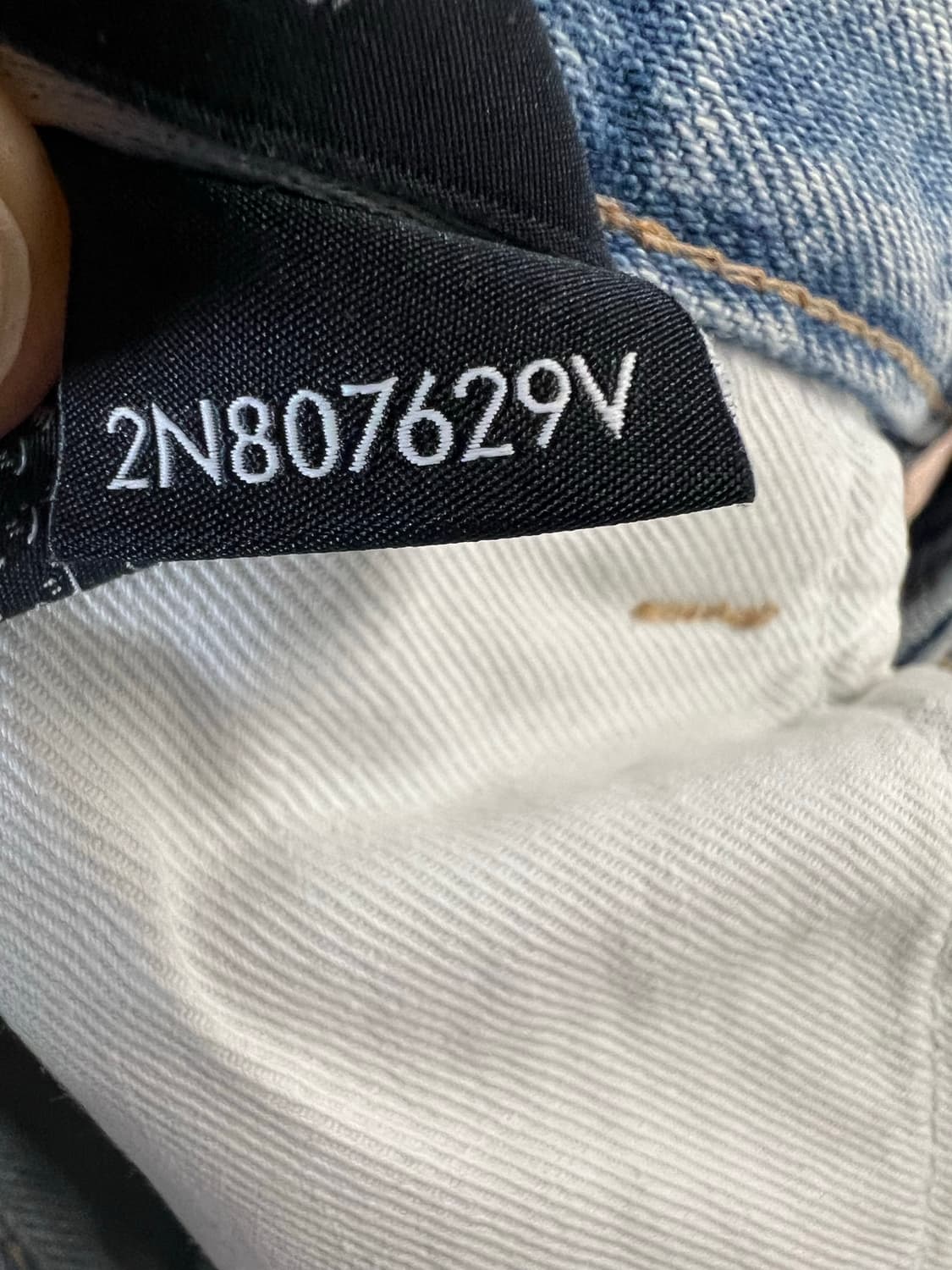 셀린느 남성 wesley 데님 팬츠 32사이즈 상품이미지9