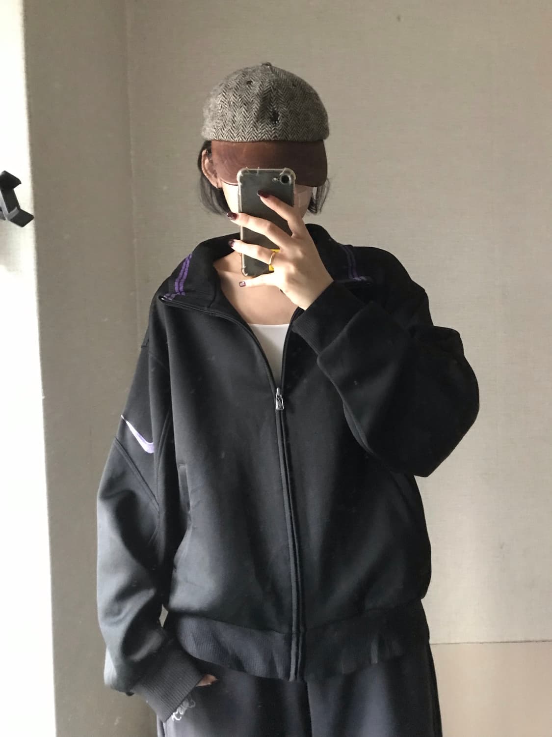 나이키 블랙 오버핏 져지 상품이미지5