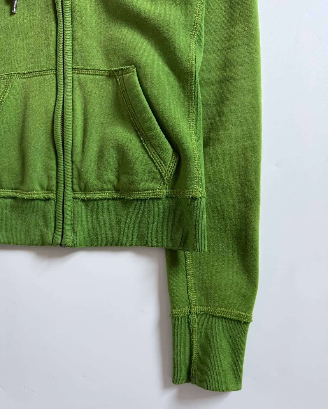 Abercrombie 아베크롬비 그린 컬러 와플후드 상품이미지7