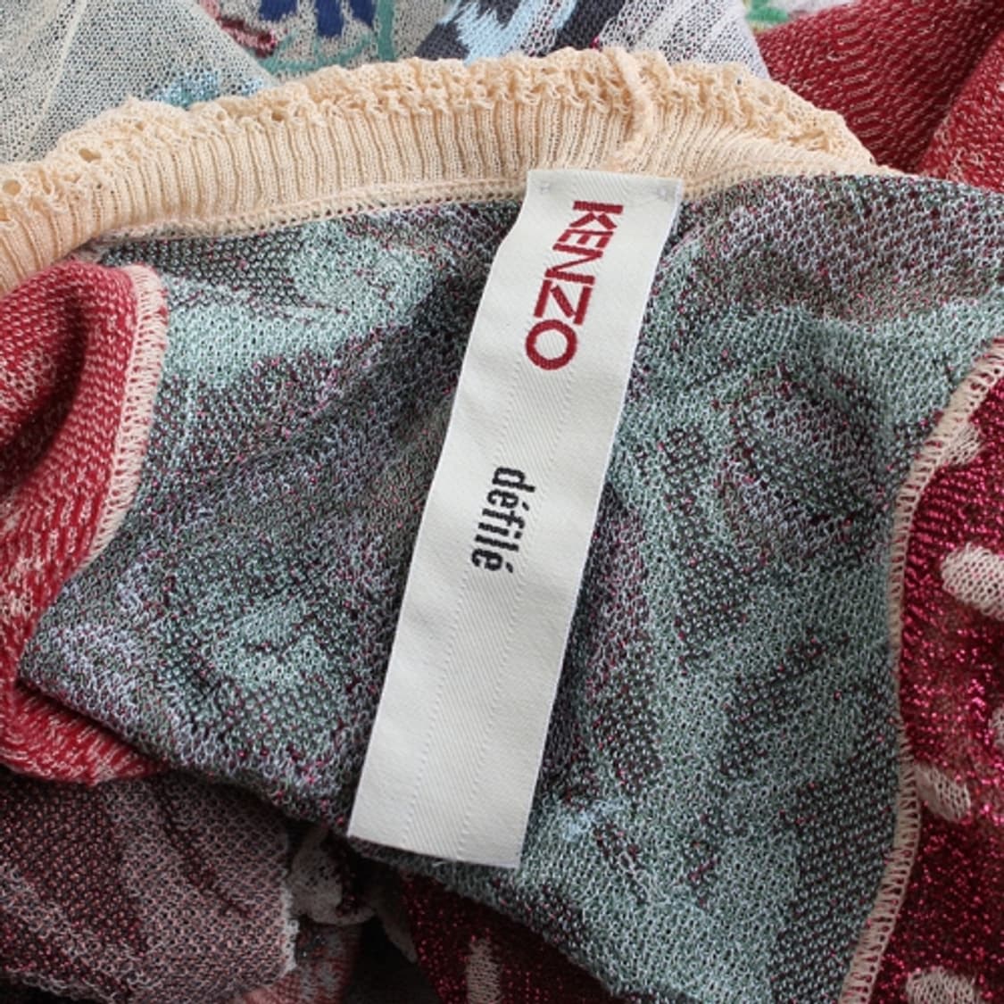 겐조 쇼라인 베이지 레이스 가디건 55 77 상품이미지3