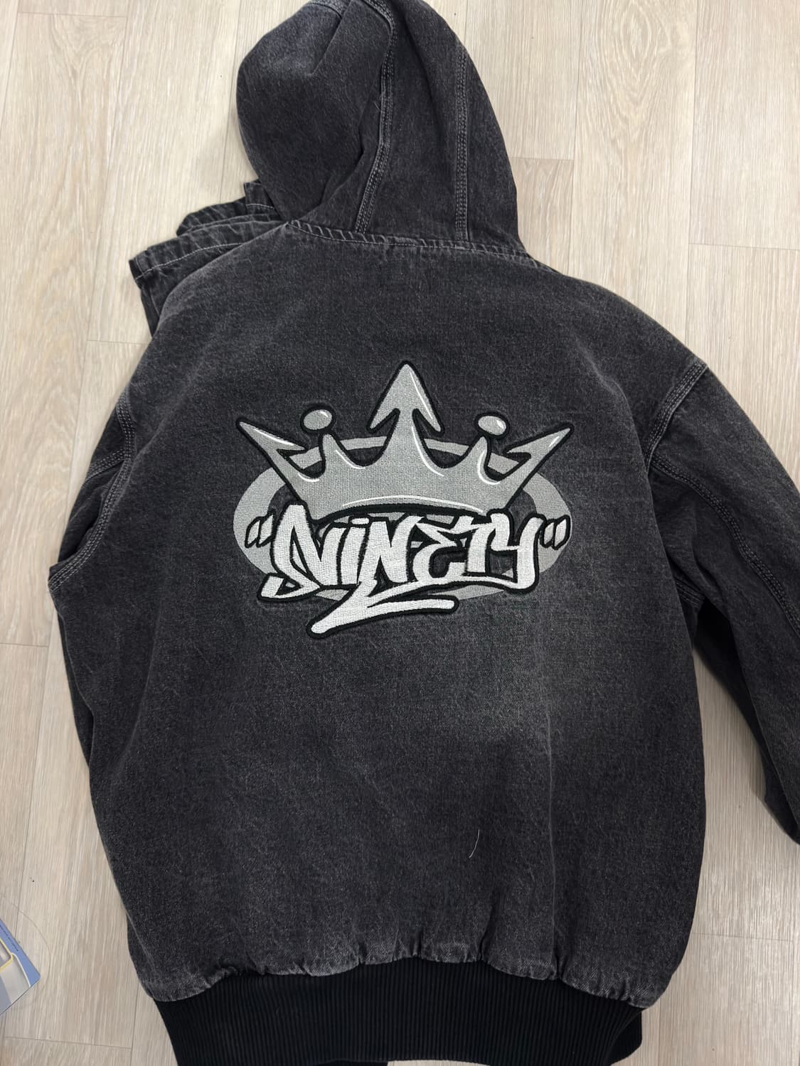 L size) 9090 king logo denim셋업 판매합니다! 상품이미지2