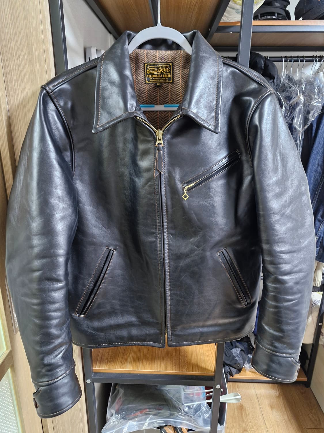 Veluokldly 차심 마피 호스하이드 스포츠 자켓 상품이미지1