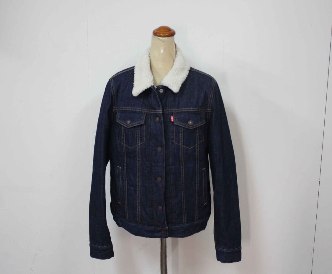 W-3386/리바이스 정품 여성용 거위털 청점퍼 85 상품이미지1