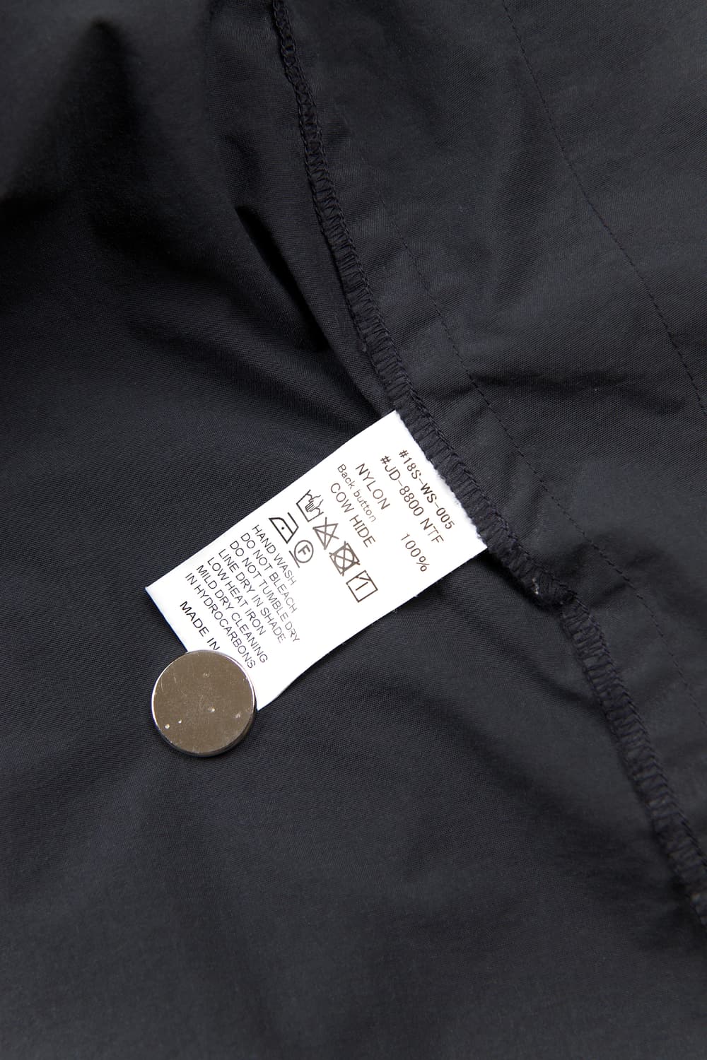 (여성)DANTON 나일론 태피터 코트 차콜그레이 상품이미지8