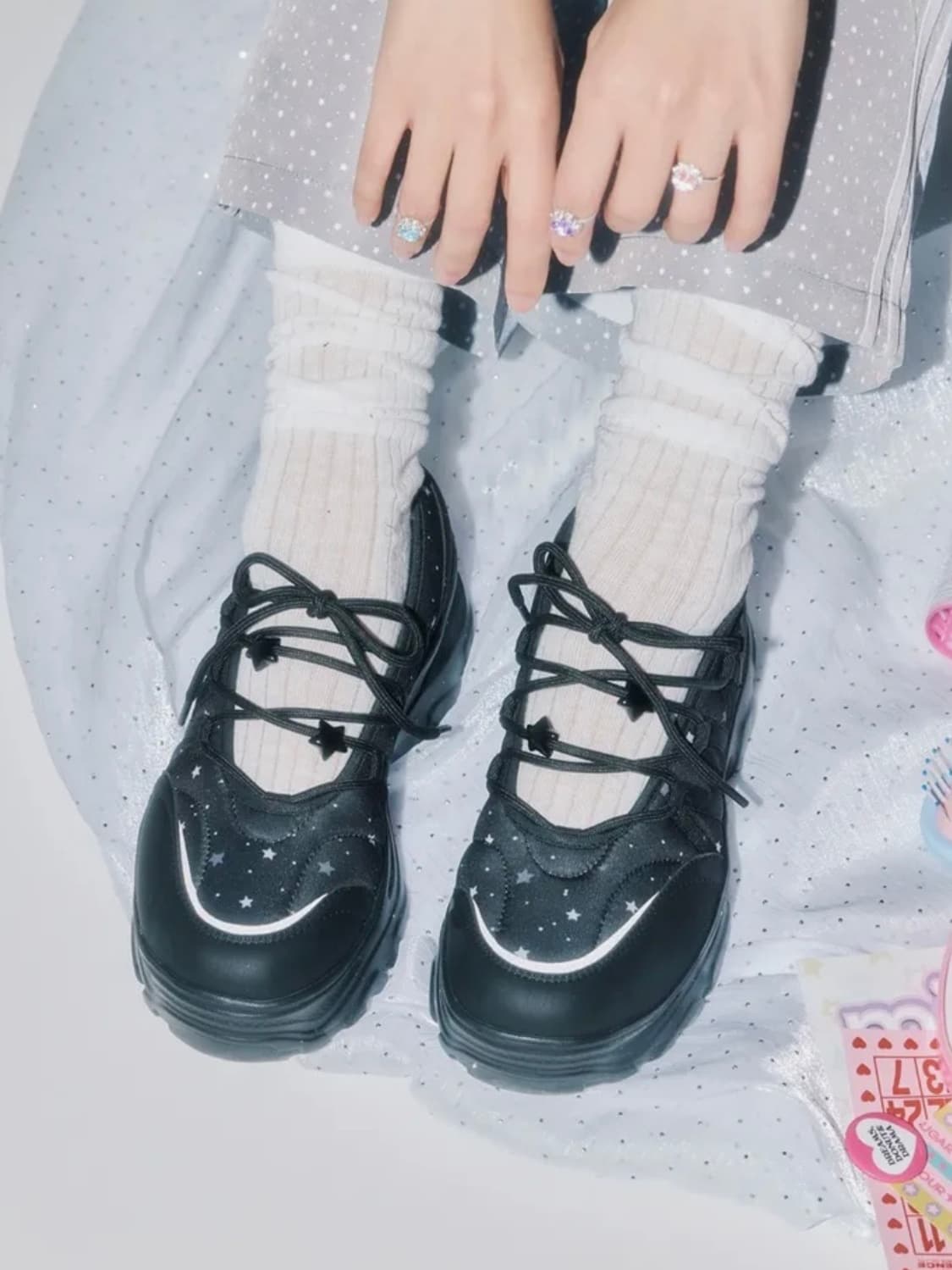 오찌X유희 로미타 플랫폼 발레리나 메리제인 FLOTGA1W84 상품이미지1