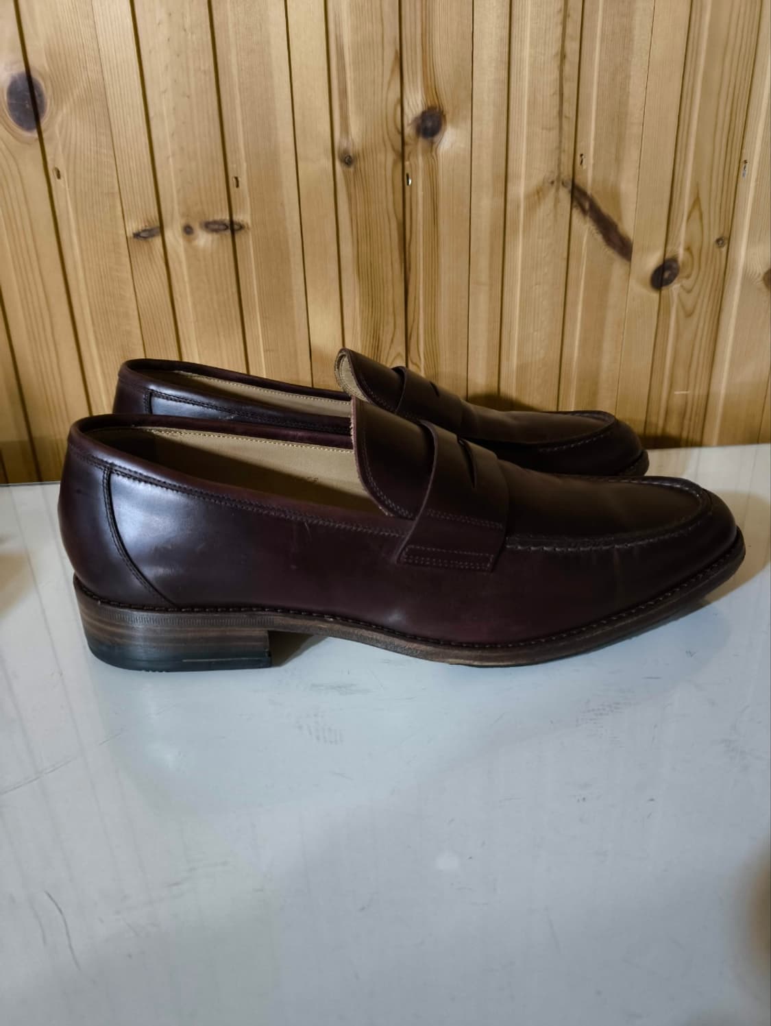 270mm 헤리티지 리갈 버건디 페니로퍼 구두 상품이미지3