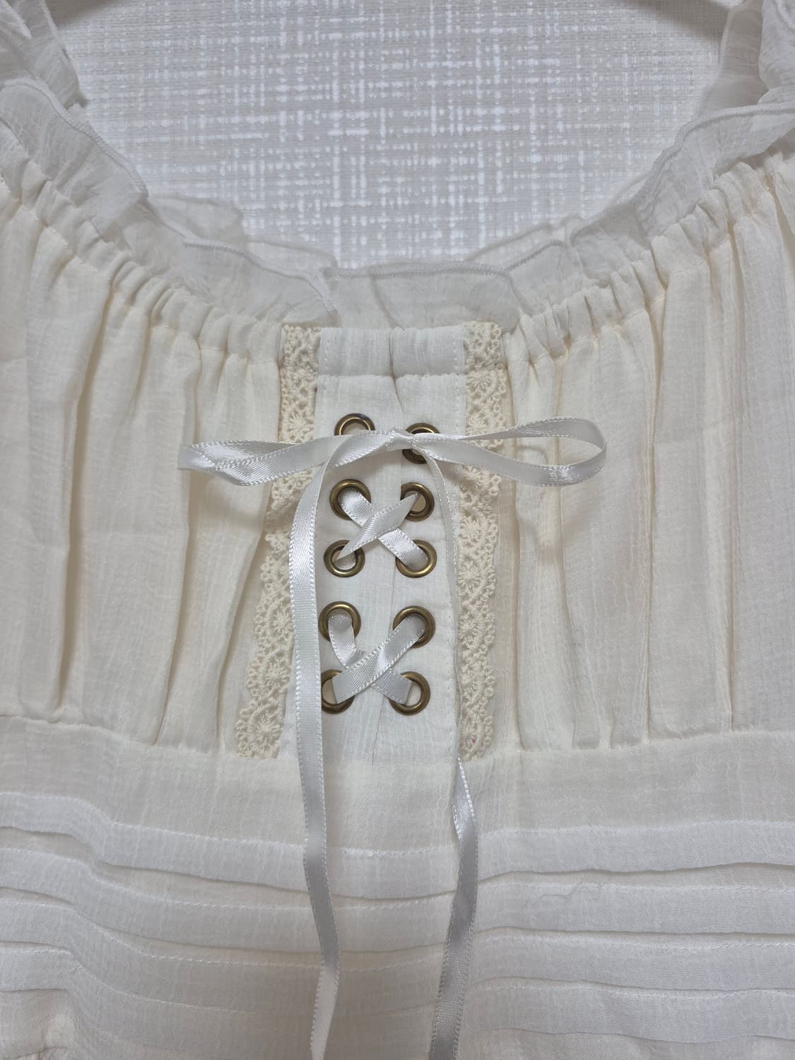 리즈리사 샘플 초고전템 히메갸루 원피스 아이보리 상품이미지2