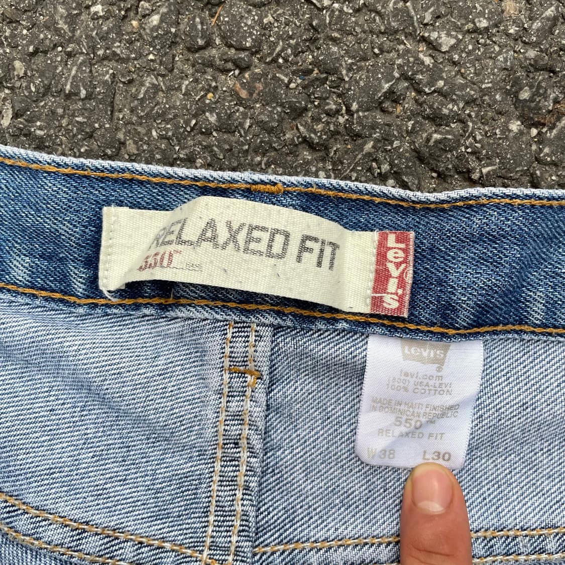 00s 리바이스 550 데님팬츠 p545 상품이미지4