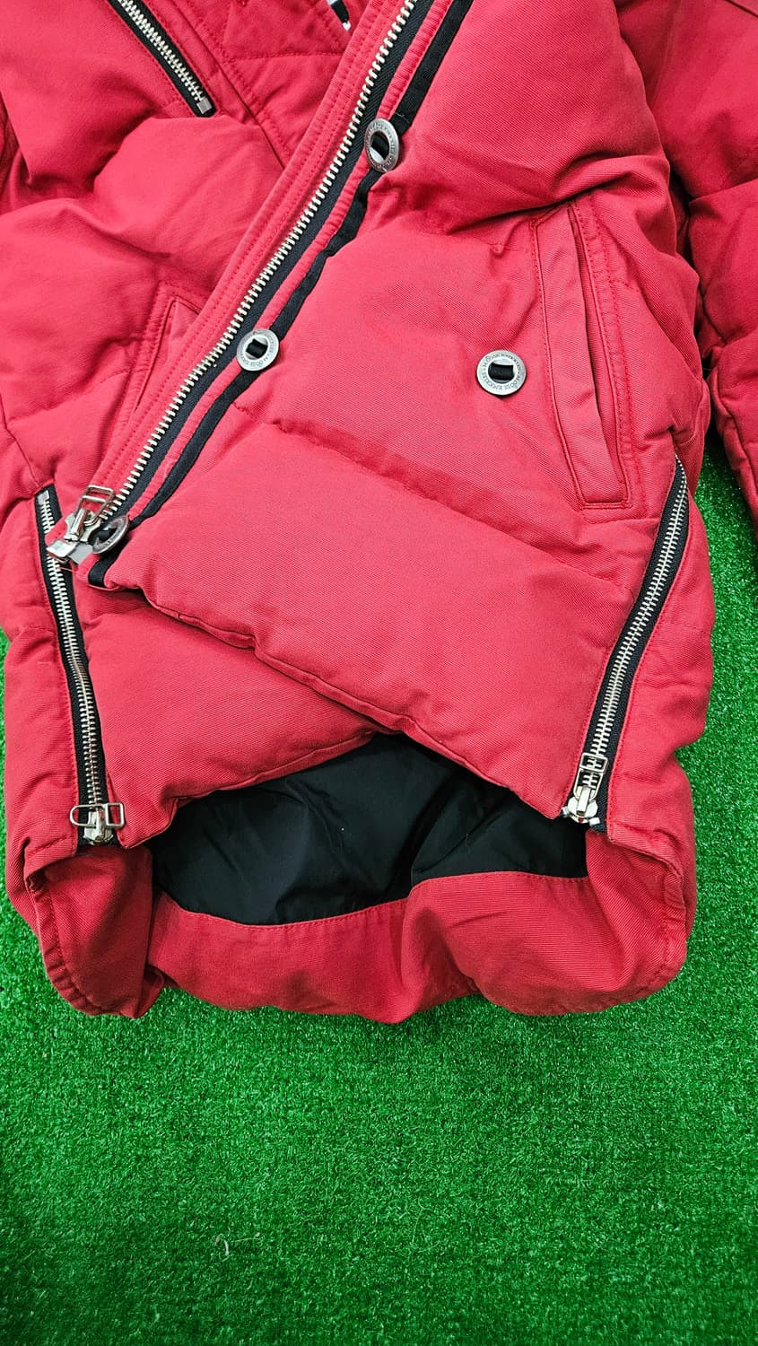 (정품)무스너클 여성 패딩 S/P 빨강 상품이미지5