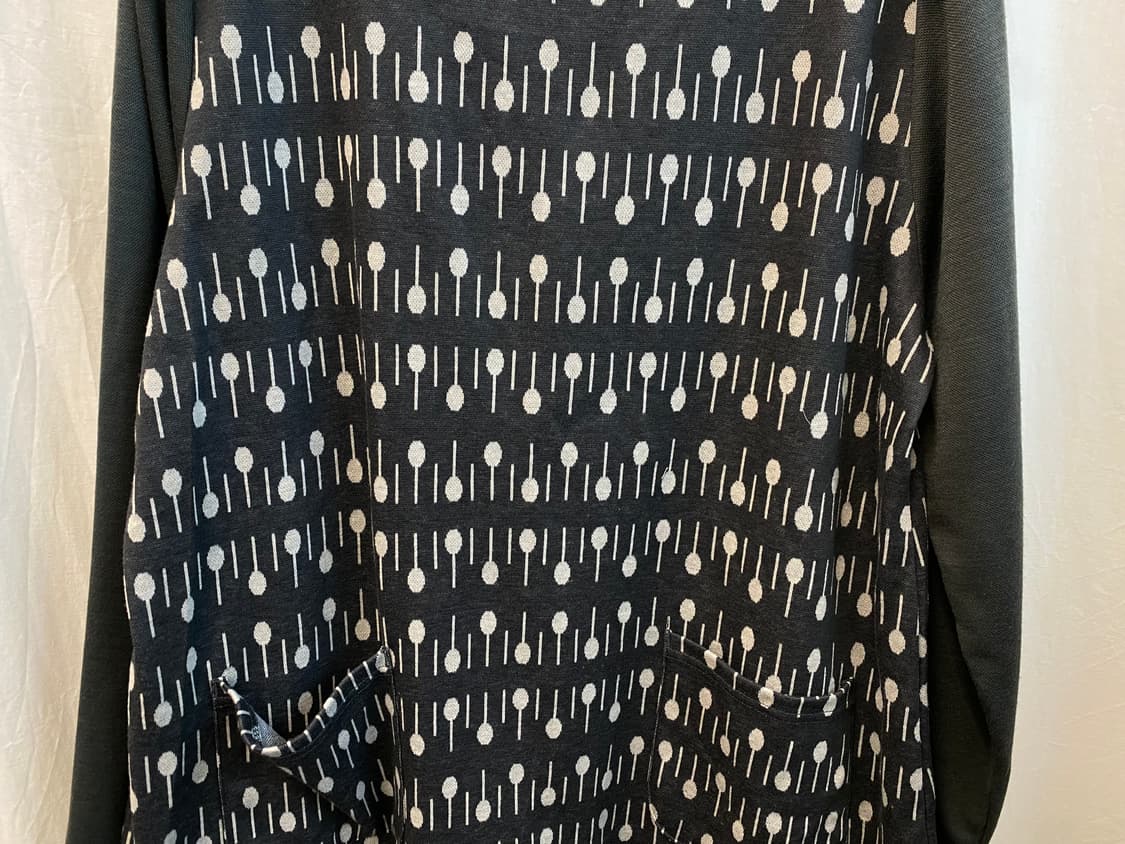 차콜 도트 롱탑(L) 상품이미지5