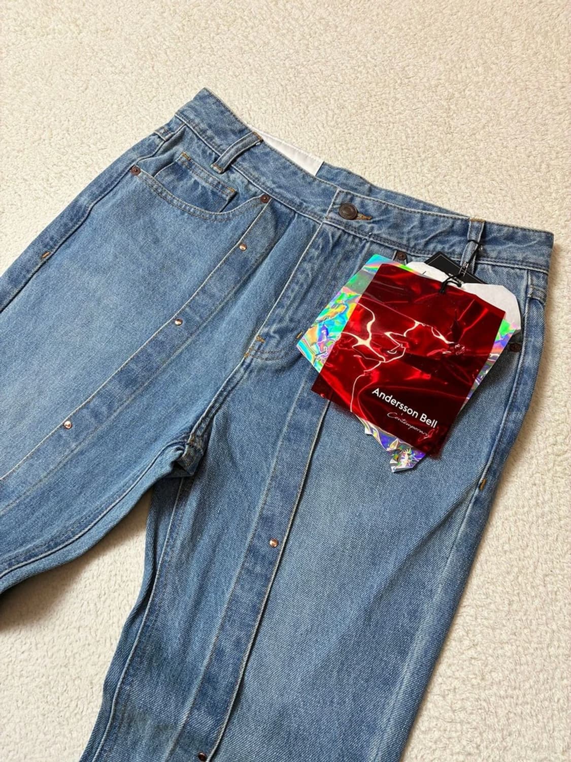 앤더슨벨 20ss 찡 부츠컷 데님 팬츠 PN7276 상품이미지2