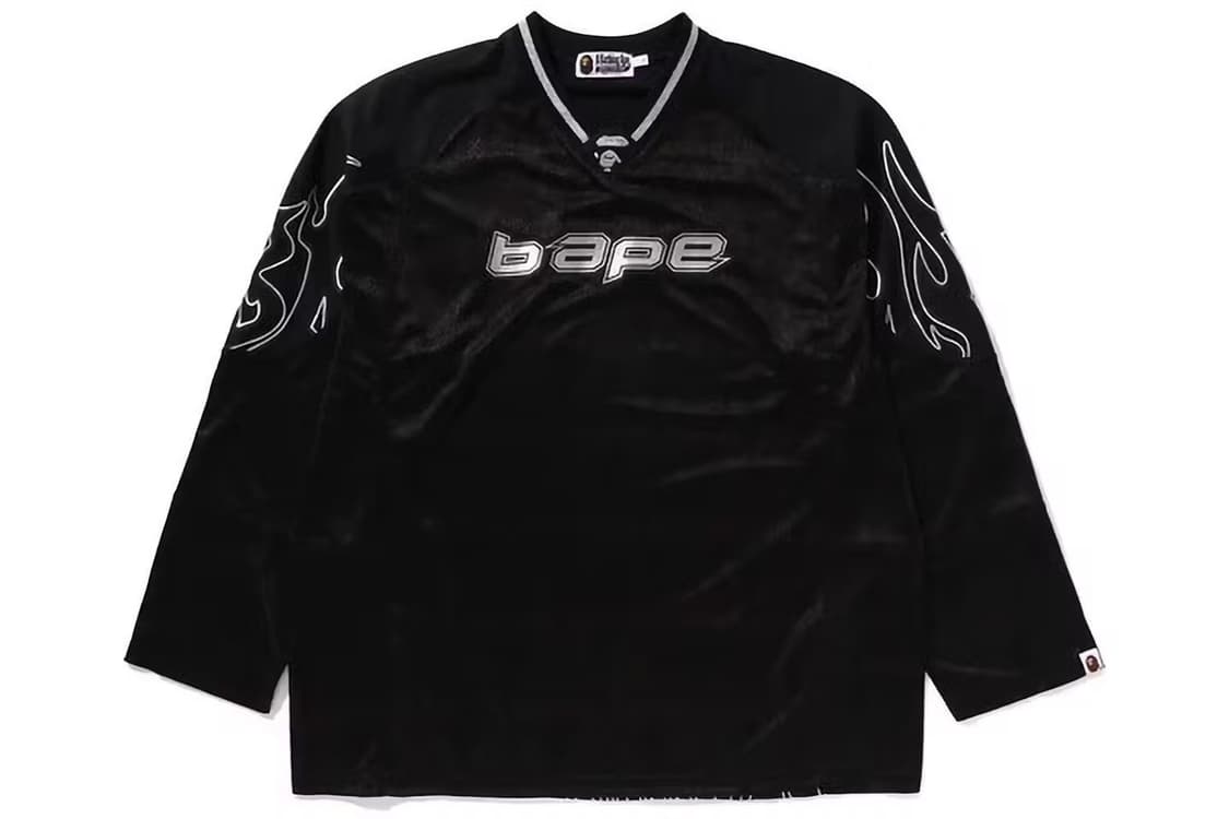 베이프 플레임 풋볼 져지 상품이미지1