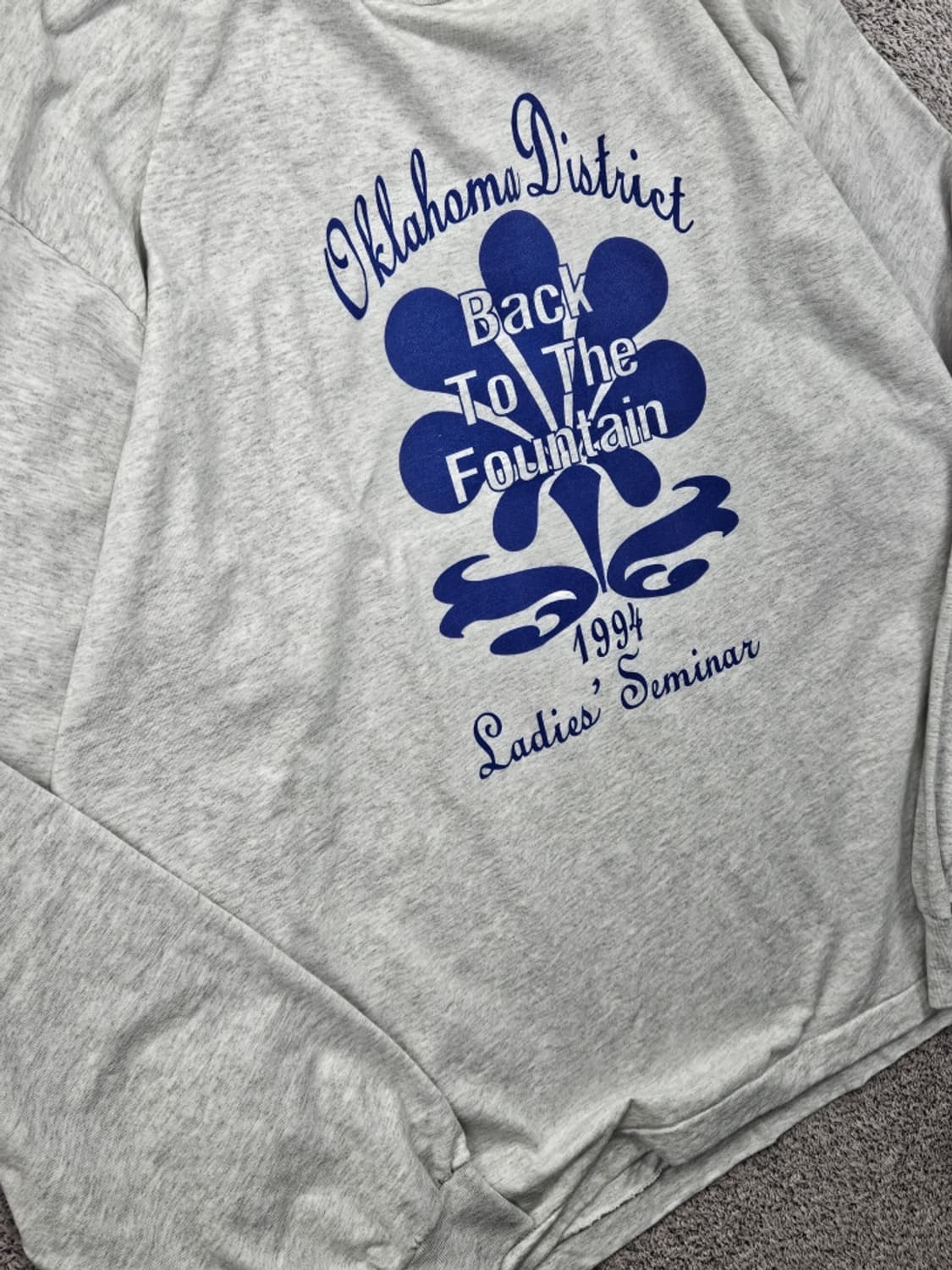 1994 USA 프룻오브더룸 싱글스티치 롱슬리브 ( 2XL )/11706 상품이미지9