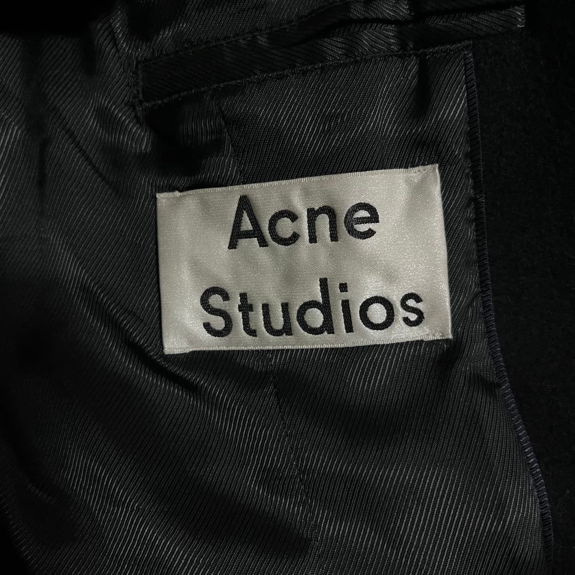 아크네스튜디오 블랙 코트 44 상품이미지4