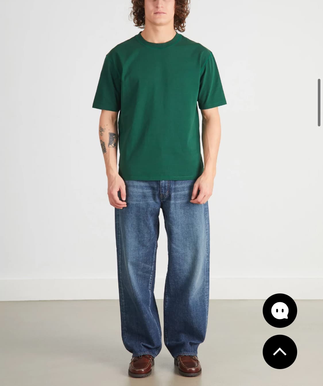 Drake's 딥퍼플 코튼 크루넥 하이킹 반팔 티셔츠 상품이미지4