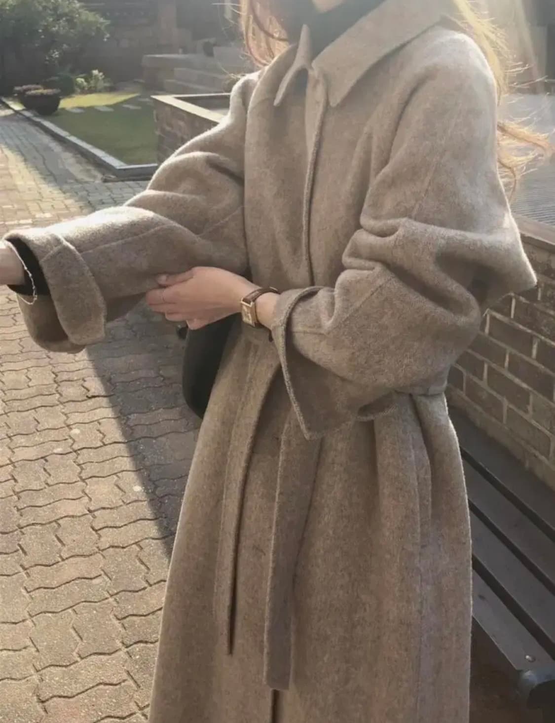 아카이브제이투유 플랫베이스 디어 핸드메이드 코트 상품이미지1