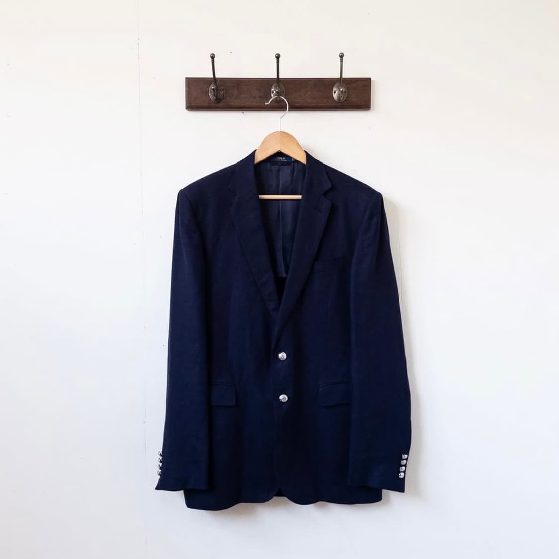 폴로 랄프로렌 실버 버튼 린넨 블레이저 상품이미지1