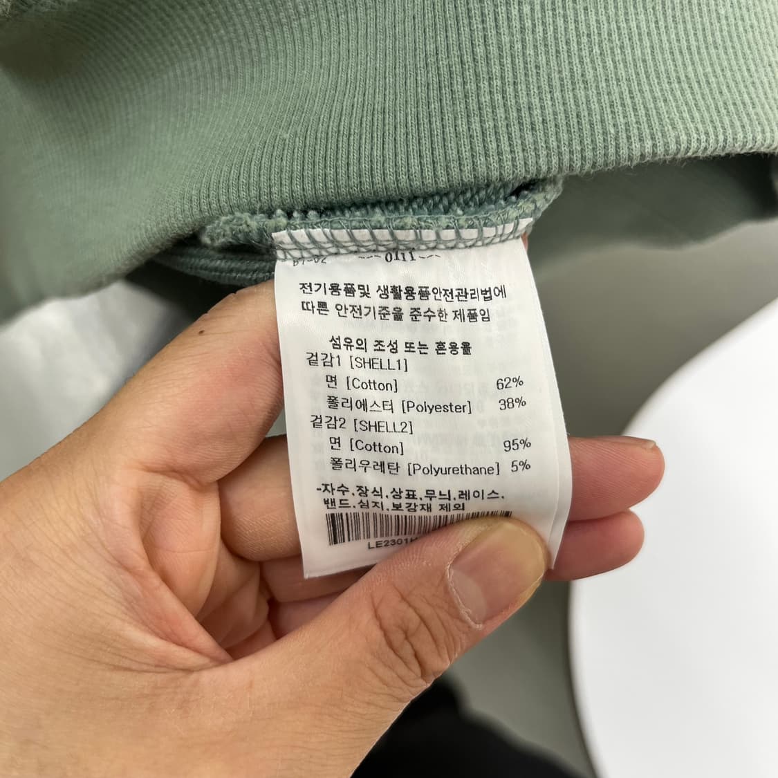 Lee 후드티 남녀공용S 상품이미지3