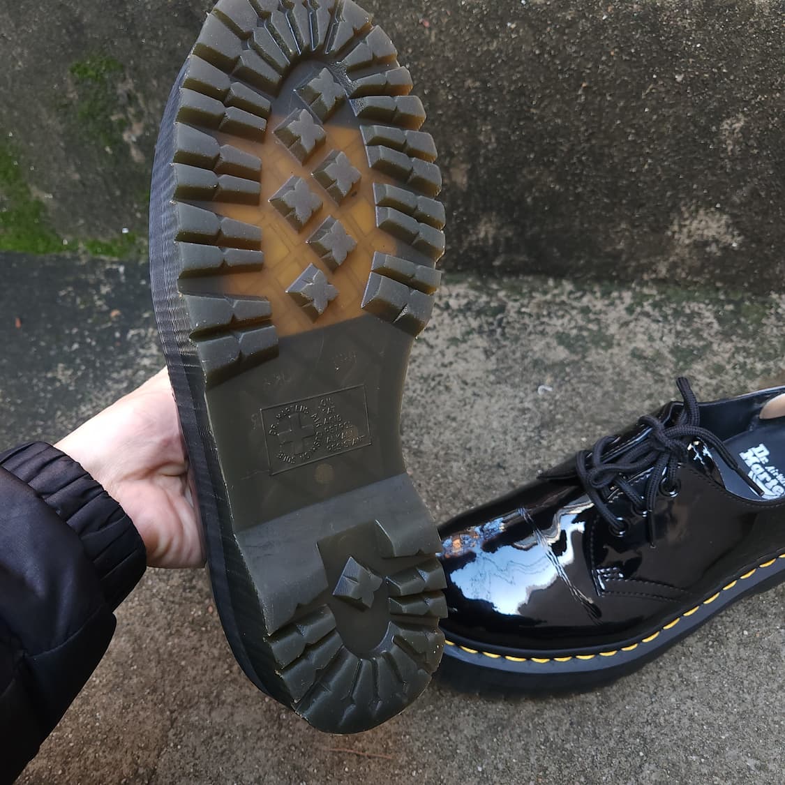 [6UK] 닥터마틴 1461 쿼드 블랙 ( 250~255) 상품이미지5