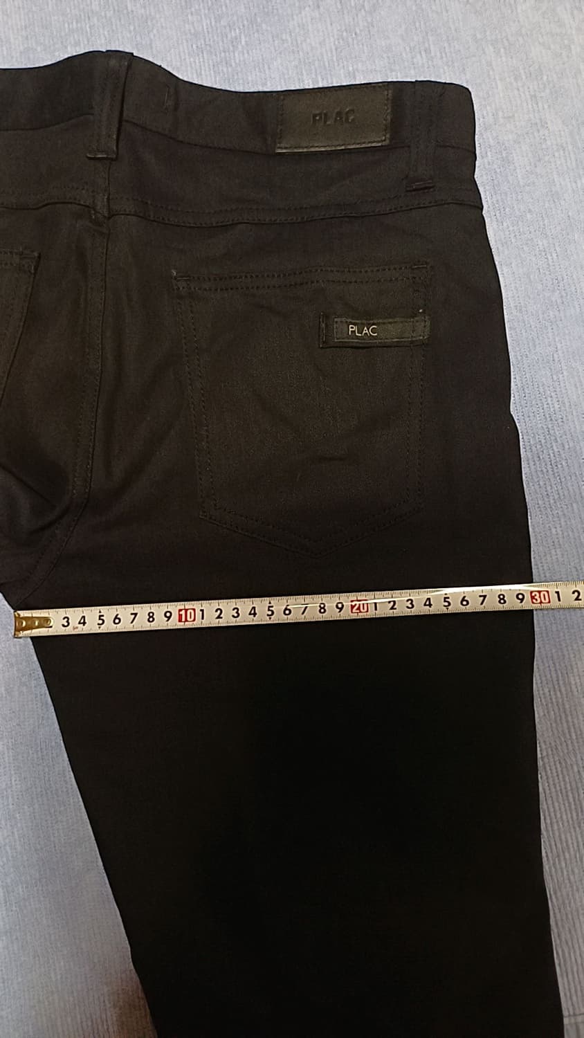 플랙 스판블랙진 실측33인치 기장101 상품이미지6