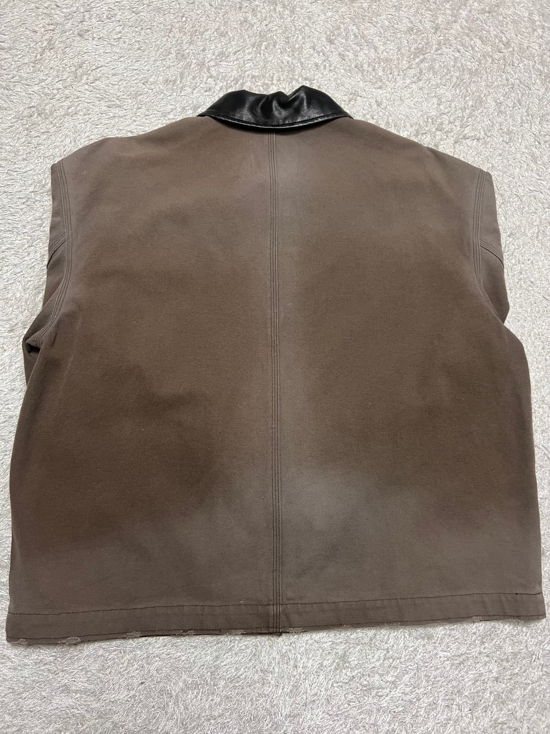 [L] 인사일런스 오버사이즈 빈티지 워크 자켓 FADED BROWN 상품이미지4