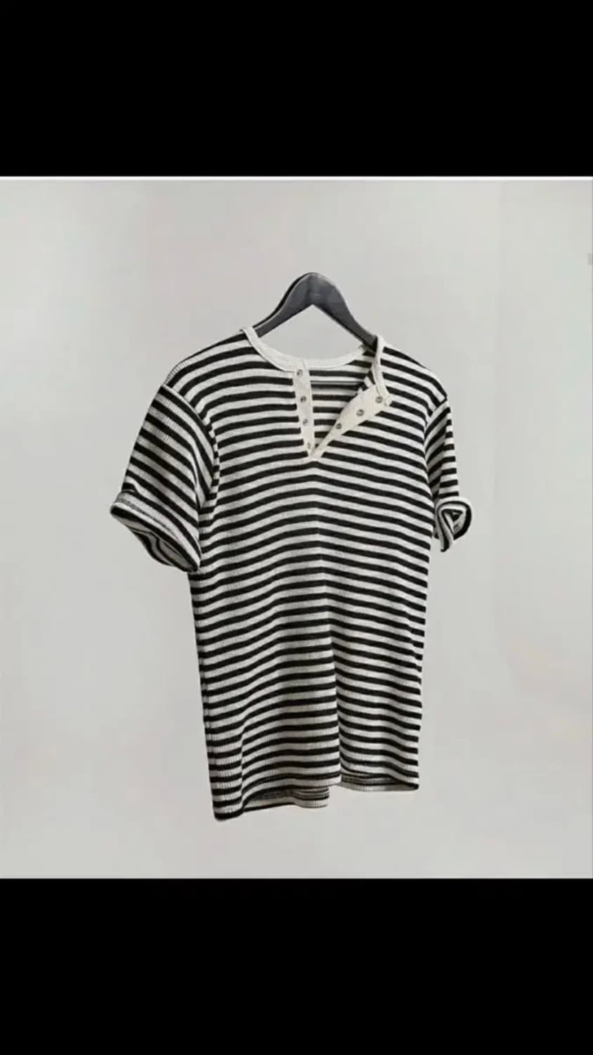 코시하루 단가라 반팔 니트 상품이미지4