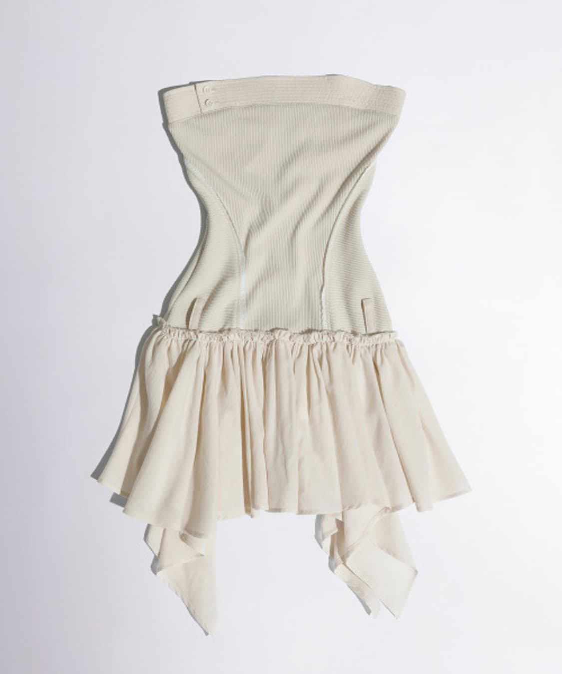 스컬프터 Tube Top Low Waist Dress Cream 상품이미지4