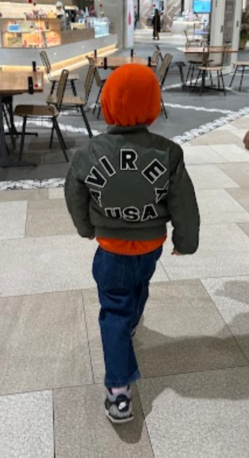 아비렉스 항공점퍼 키즈 130 상품이미지4