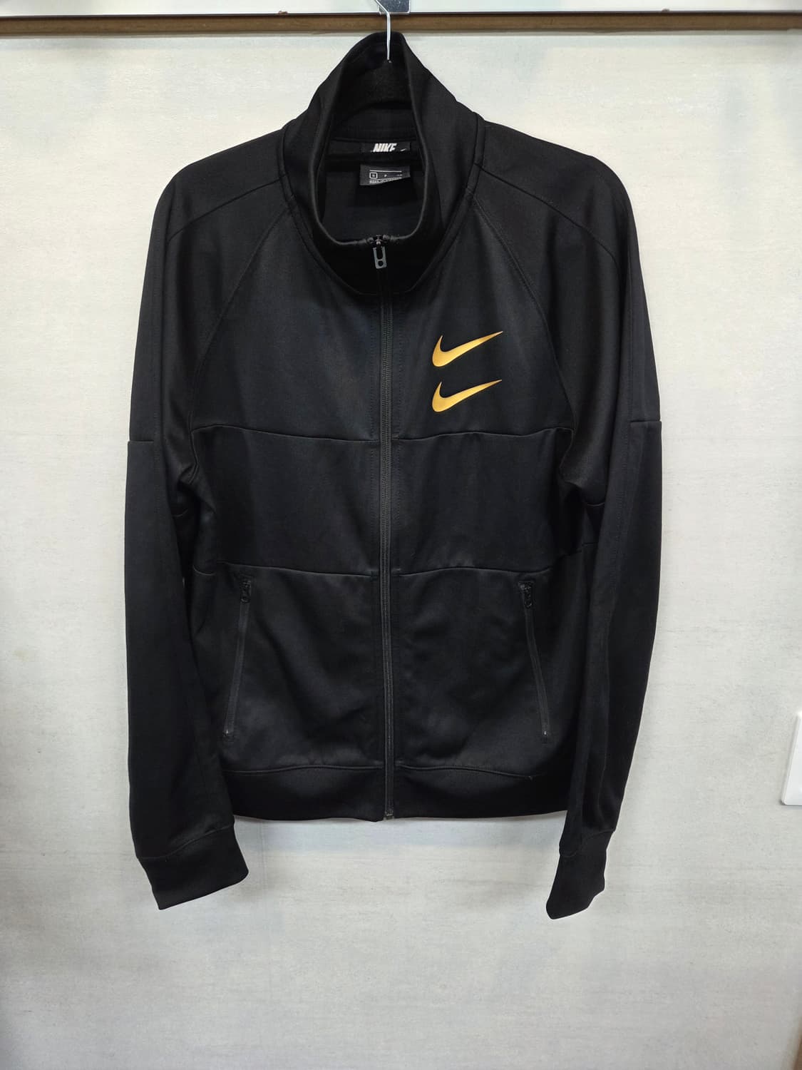나이키 해외판 더블스우시 골드 트랙탑 져지 집업자켓 s m 상품이미지1