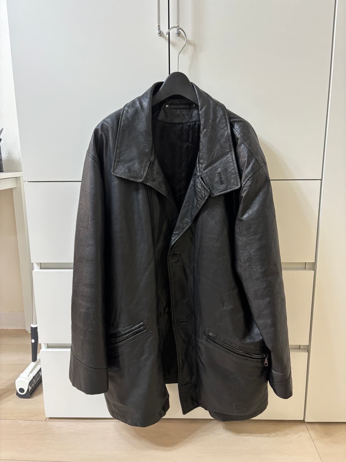 빈티지 램스킨 가죽자켓 상품이미지1