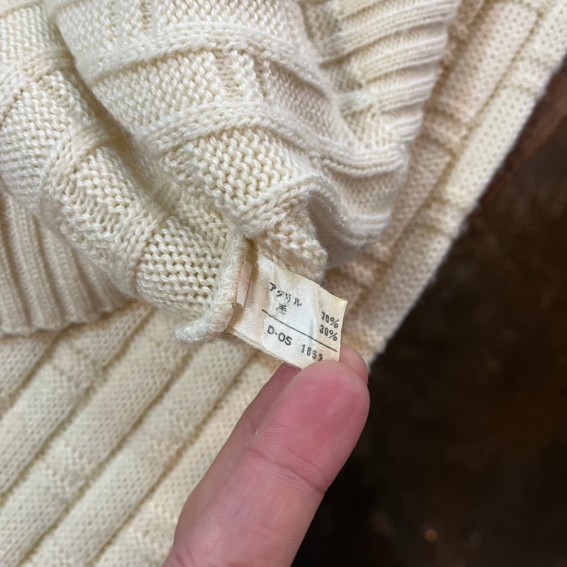 빈티지 니트 스웨터  상품이미지6