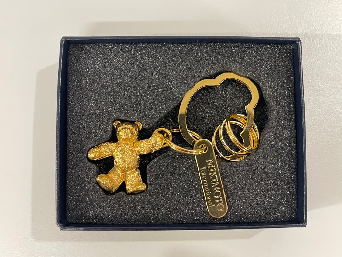 미키모토 곰돌이 키링 MIKIMOTO 상품이미지2