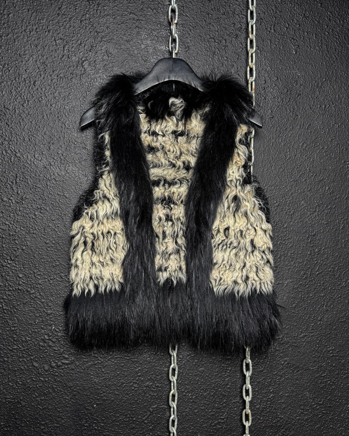 Real Lamb Fur Vest 상품이미지1