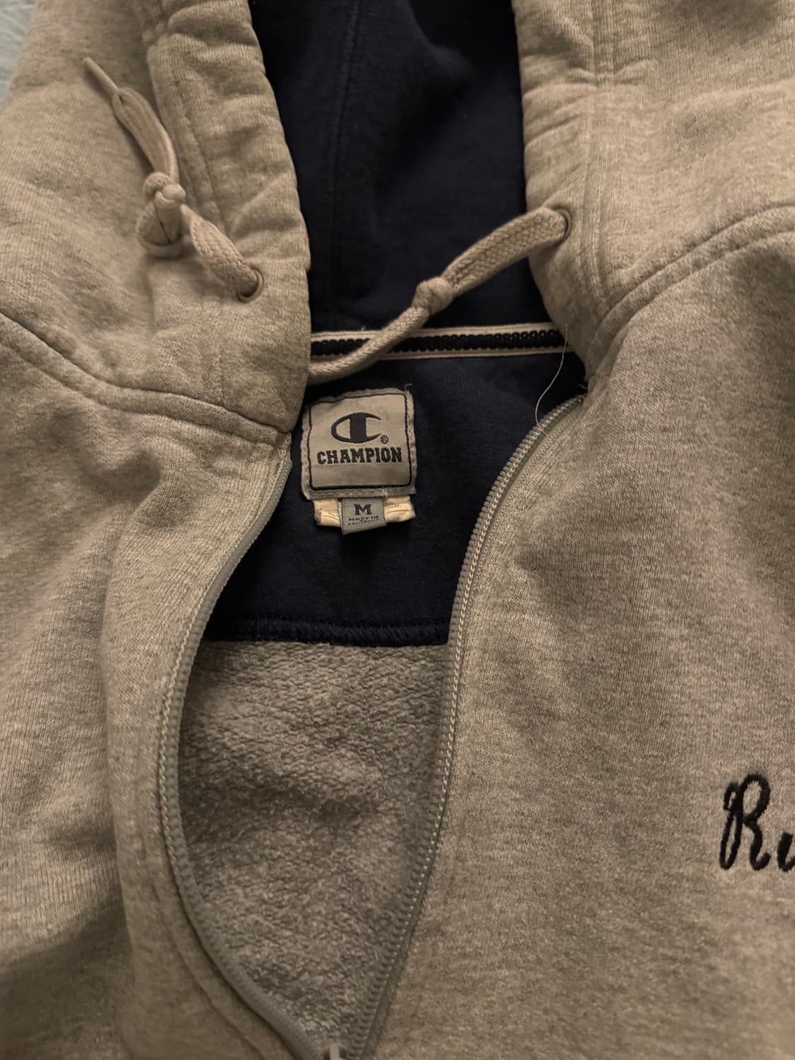 한정판 레트로 챔피온 후드티 상품이미지3