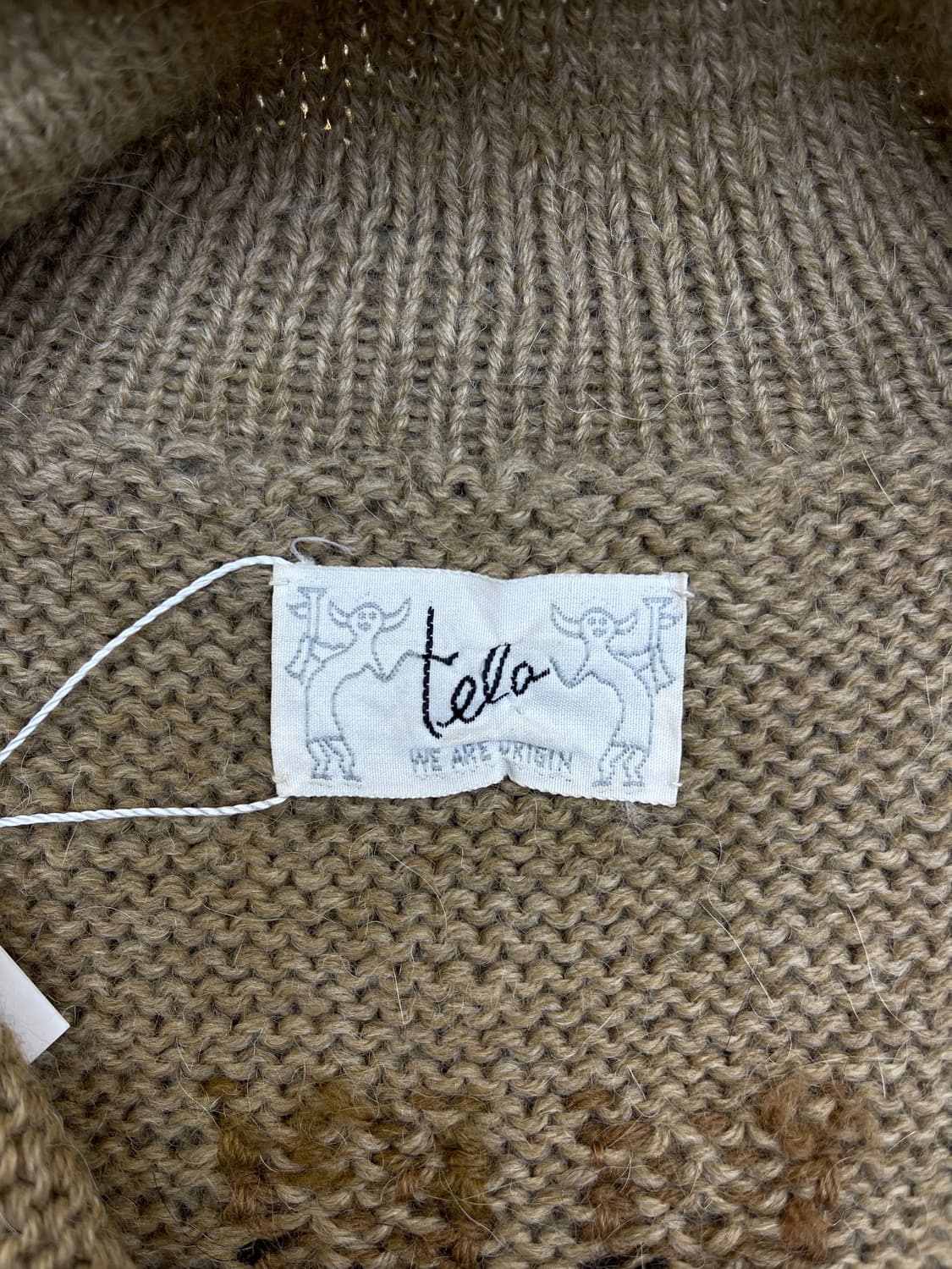 텔라 네이티브 아메리칸 인디언 집 니트 상품이미지6