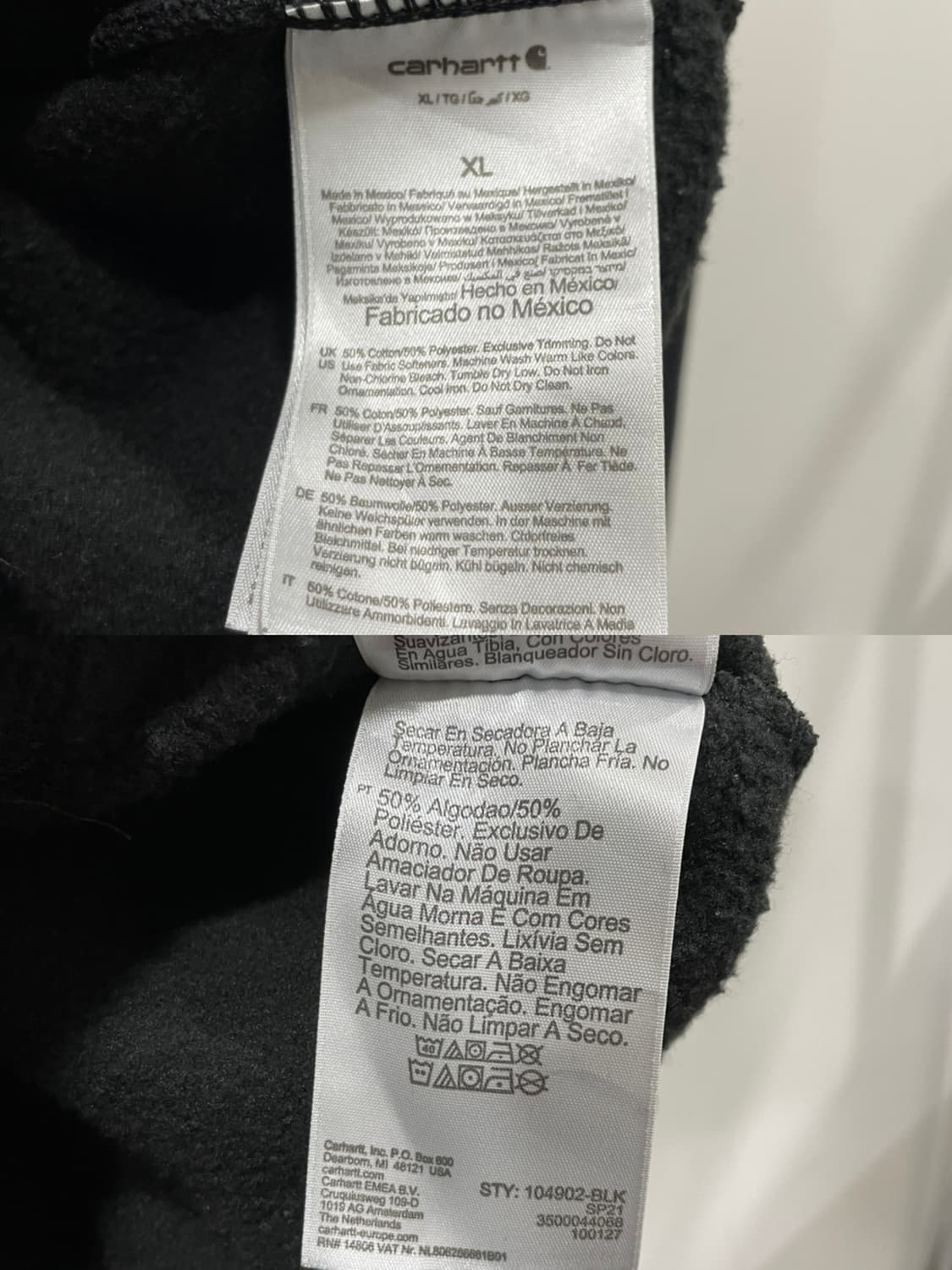 (빈티지)Carhartt 칼하트 루즈핏 후드티 상품이미지5