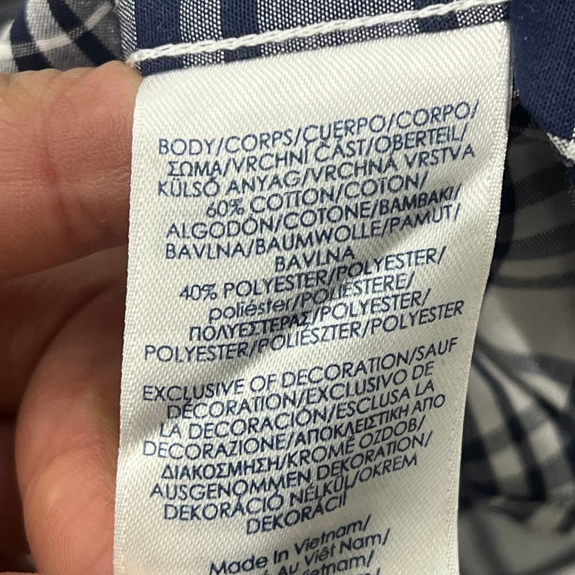 챕스랄프로렌 체크하프셔츠 s10514 상품이미지7