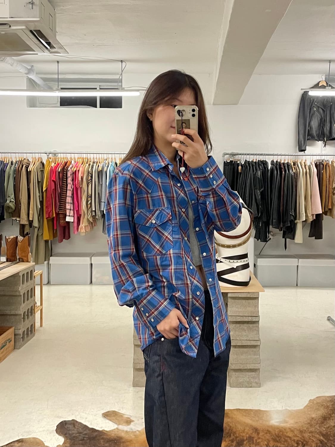 WRANGLER check western shirts 상품이미지10