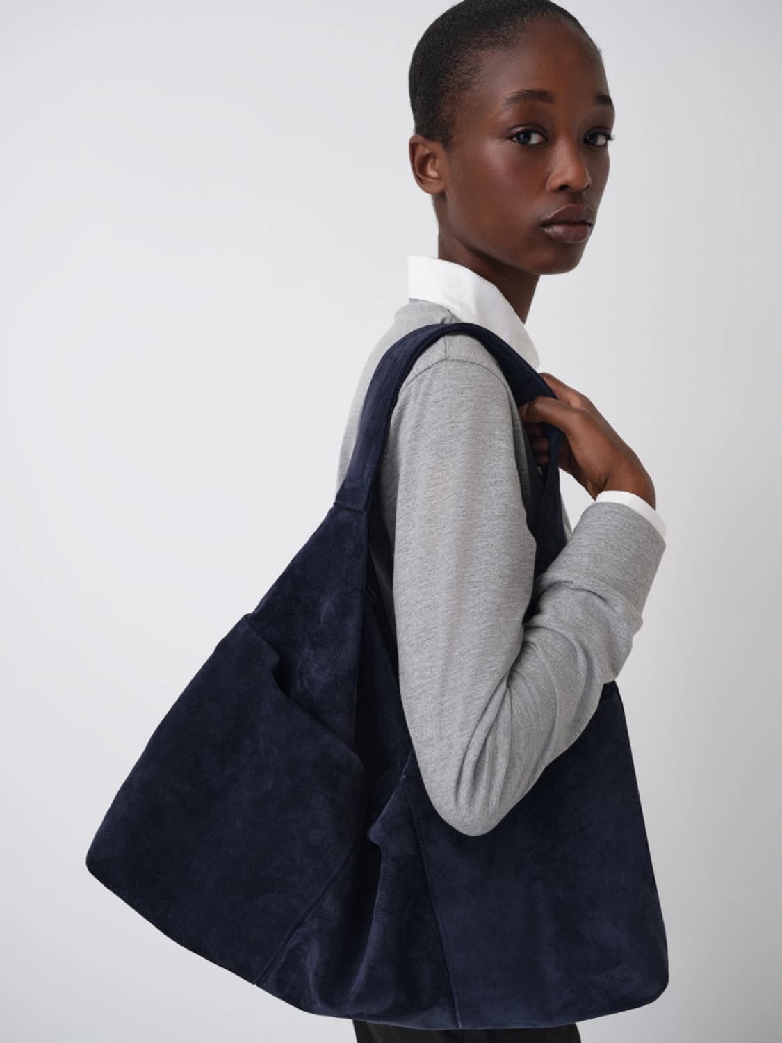 기마구아스 Maxi Sacco 맥시 사코백/네이비 상품이미지1