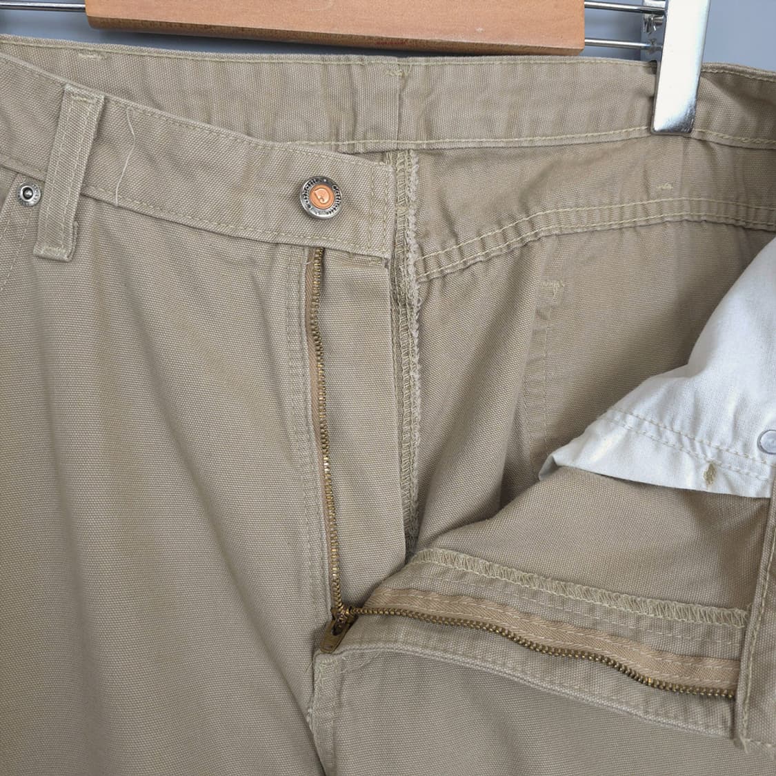 칼하트 Carhartt 유니섹스 워크 팬츠 베이지 W36 L32 상품이미지8