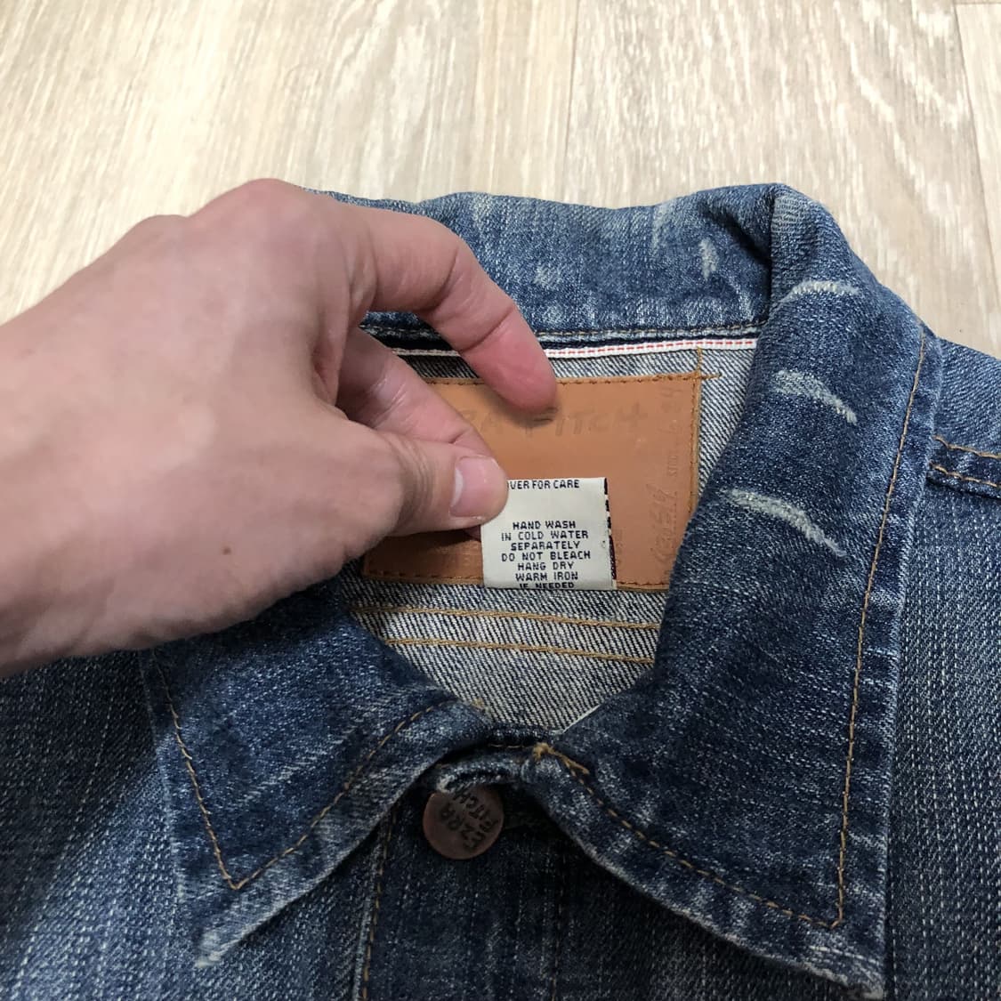 (L) 아베크롬비 에즈라피치 EZRA FITCH 2세대 하드 워싱 자켓 상품이미지4