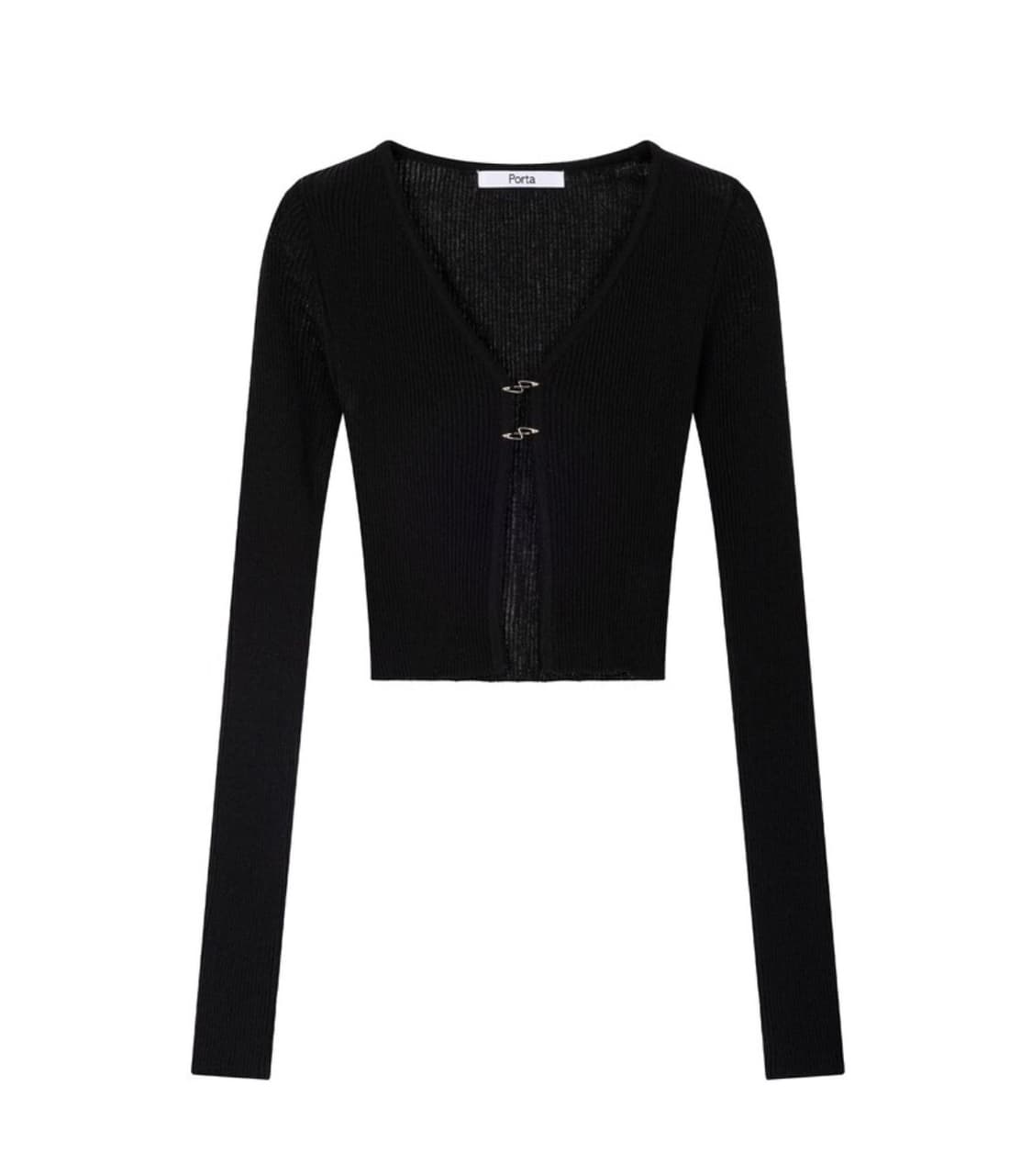 포르타 로고 펜던트 가디건 상품이미지3