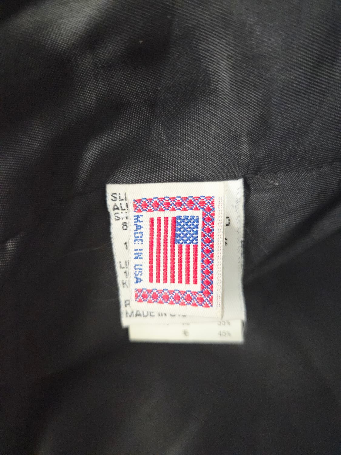 제너럴 서플라이 x GB스포츠 가죽 배색 바시티 자켓 상품이미지9