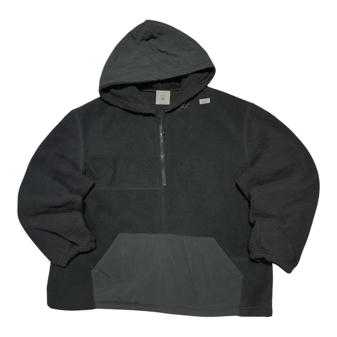 ✨ (바배) RARE 플리스 후드 반집업  상품이미지1