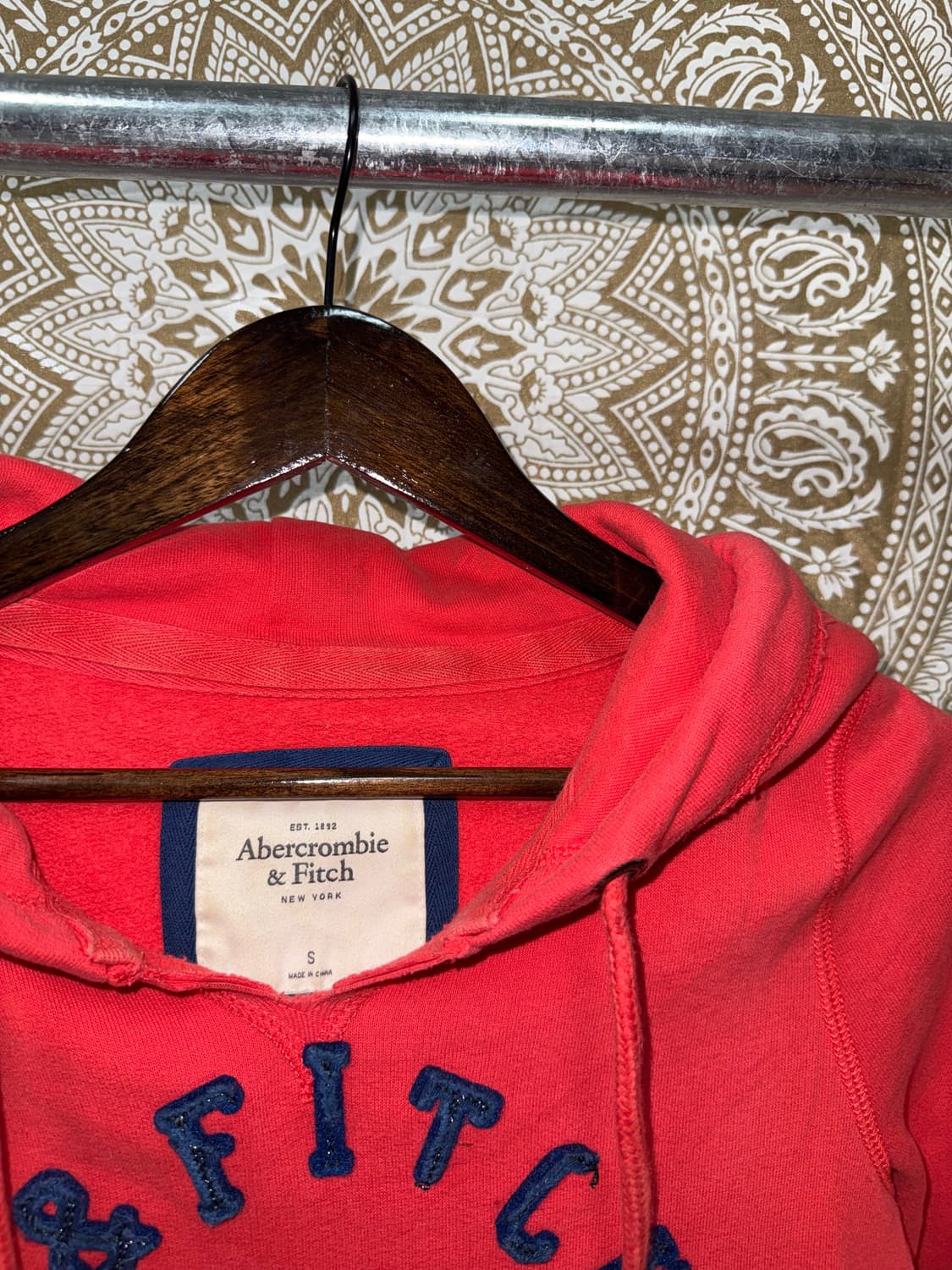 아베크롬비 여성 기모 자수 후드티  상품이미지5