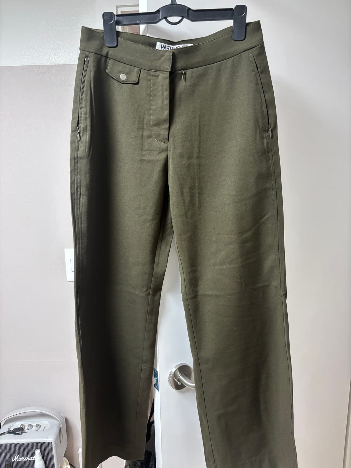 파르티멘토 우먼 _ 컷아웃 웨이스트 트라우저 상품이미지2